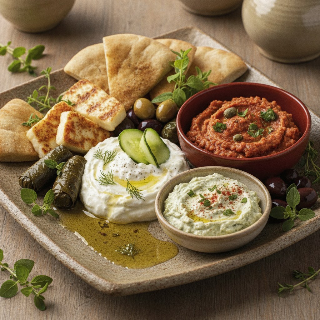 Közde ahtapot, zeytinyağı ve limon